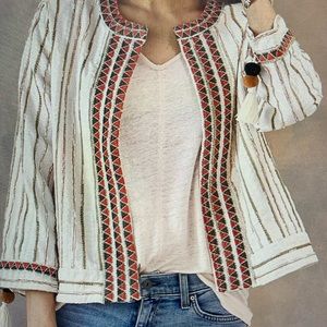 Cropped jacket by Johnny Was for Sundance